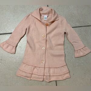 JANIE AND JACK LONG BUTTON DOWN SWEATER